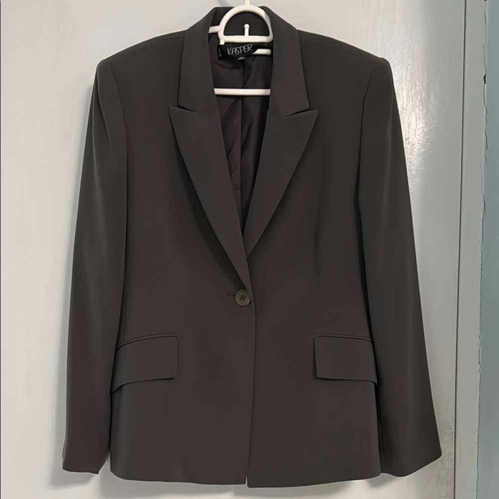 Kasper Women's Charcoal Blazer